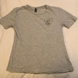 Grey T-shirt from Francesca’s